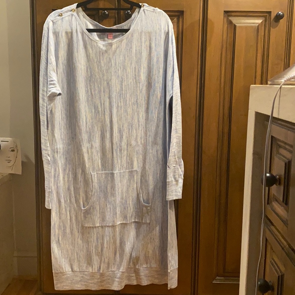 Lilly Pulitzer knit dress light blue xl
